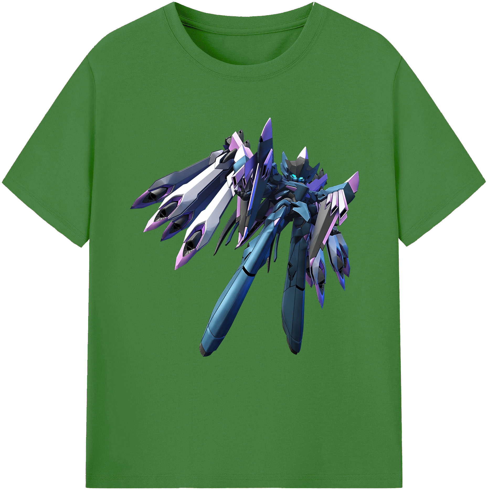 （画像用） 機動戦士ガンダム Mobile Suit Gundam レディースカジュアルプリントTシャツ（綿100％）